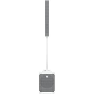 Electro-Voice EVOLVE 50M Powered Column PA System with 8-Channel Mixer, White, Open Box (Like New) image 1