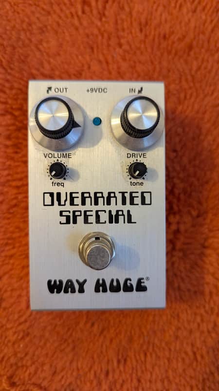 【動作確認済】WAY HUGE エフェクター OVERRATED SPECIAL WAY HUGE® SMALLS™ OVERRATED SPECIAL™ OVERDRIVE - Dunlop