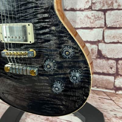 PRS McCarty Singlecut 594 - Charcoal Burst Natural Back image 3