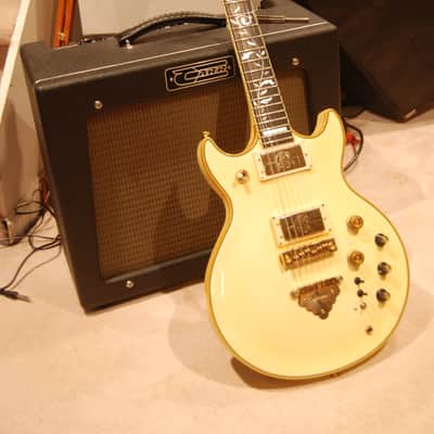 Ibanez Artist AR500 Steve Miller Custom 1979 aged white image 6