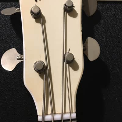 Vintage 1960 Airline Pocket Bass Sunburst image 10