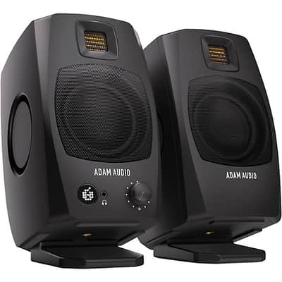 ADAM Audio D3V 3" Active Studio Monitors, - Black (Pair) image 3