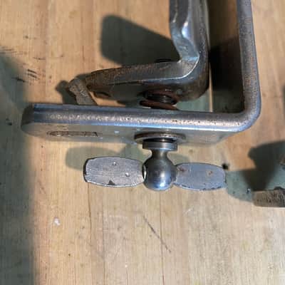 Slingerland Nickel Bass Drum Accessory Clamps image 2