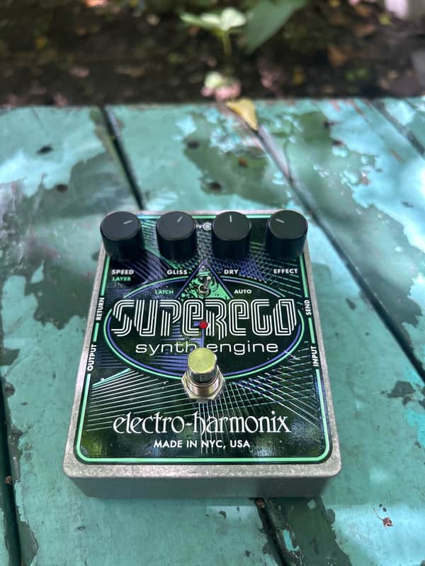 Electro-Harmonix Superego Synth Engine 2012 - Present - Black / Purple / Green image 1