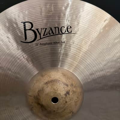 Meinl 15" Byzance Traditional Polyphonic Hi-Hat Cymbals image 2