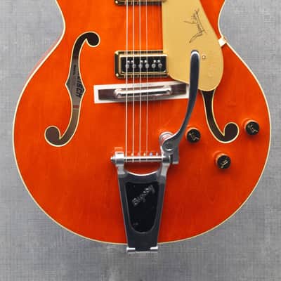 Gretsch G6120DE Duane Eddy Signature Hollow Body with Bigsby Desert Sunrise image 1