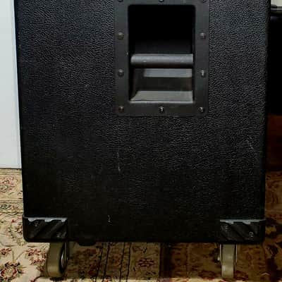 Mesa Boogie Diesel 15" bass cabinet, orig. EV 400 watt driver, exceptional condition, Mesa casters image 3