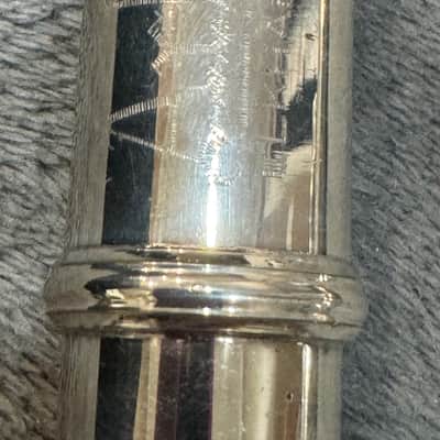 Vintage Artley Elkhart Flute Sterling Silver Headjoint 1960 - Silver image 9