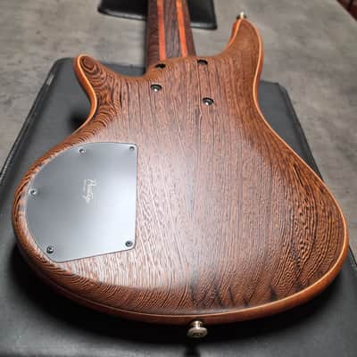 Ibanez SR5006E OL TEAM J. CRAFT Prestige Case Queen 2009-2010 Custom USA Bartolini SR5006 SR 5006 6 Six String Bass Guitar image 17