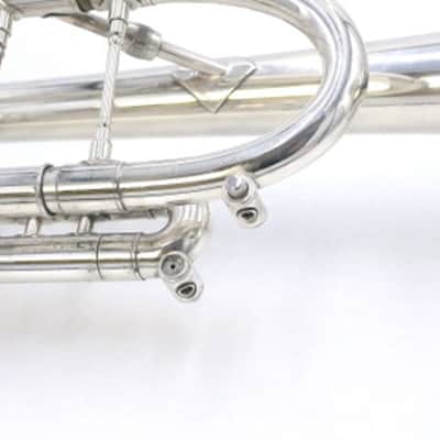 Custom Edwards Gen III Bb Trumpet in Silver Plate image 4