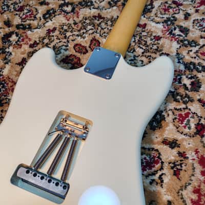 2019 Fender Char Signature Mustang Zicca Limited Edition Olympic White w/ Matching Headstock, Japanese Domestic Only, MIJ Japan image 19