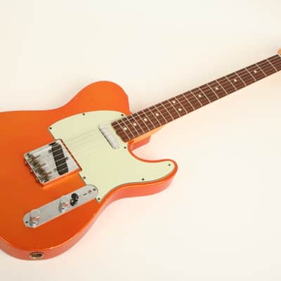 Fender Custom Shop 60's Telecaster Journeyman Relic Candy Tangerine 2014 Pre-Owned image 3