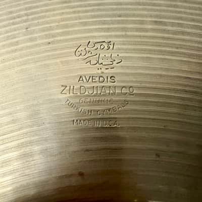 Zildjian 20" A. Zildjian '60s Stamp Ride Cymbal 1960s - Traditional image 3