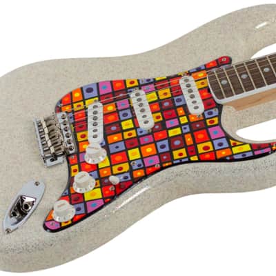 New Fender Custom Shop Jason Smith Masterbuilt Sparkle Bucket Stratocaster NOS w/Handpainted Pickguard #JS0676 image 2