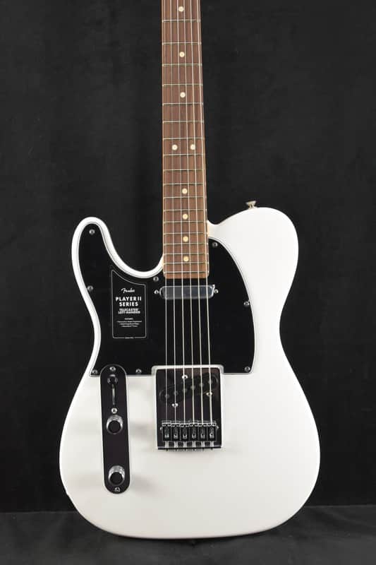 Fender Player II Telecaster Left-Hand Polar White Rosewood Fingerboard image 1