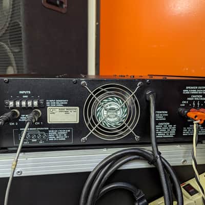 1996 QSC Made In USA 2000 Watt MX2000 Stereo Power Amplifier - Looks Excellent - Sounds Great! image 5