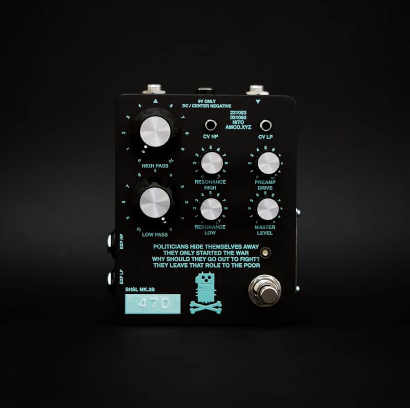 Analog Music Company / Pirate Fuzz Syndicate So High So Low: Dual Resonant High Pass / Low Pass Filter & Preamp MK.3B image 1