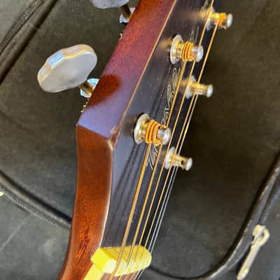 Washburn Model RO-10 Rover Travel Acoustic Guitar Natural image 8