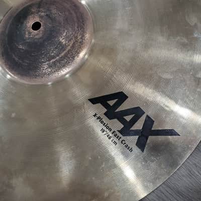 Immagine Sabian 19" AAX X-Plosion Fast Crash Cymbal (Newer Model, Mint!) - 3