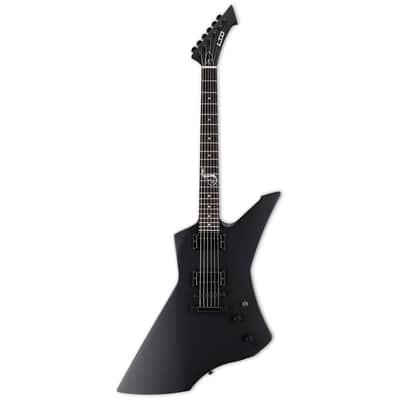 ESP LTD James Hetfield Snakebyte Electric Guitar Black Satin (FIREWORKS26) image 1
