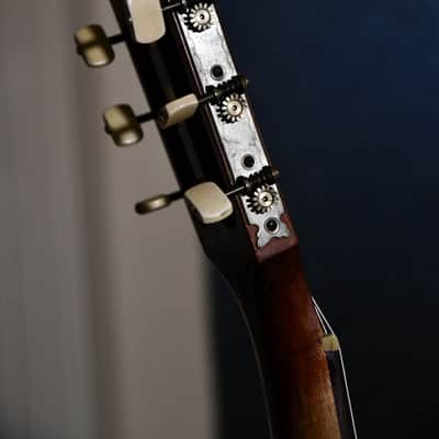 Video Sample - Antique German Romantic Guitar – Player-ready, 1930s, All Solid-Wood, Great Condition and Sound image 8