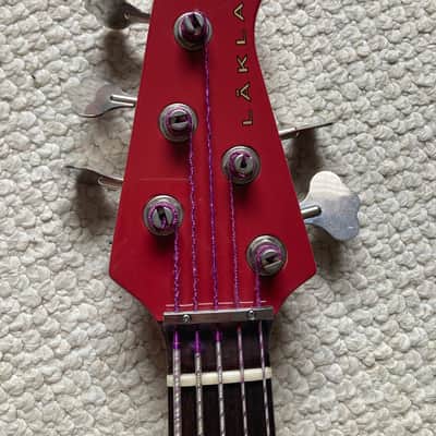 Lakland 55-94 Fiesta Red with SIMs Pickups image 2