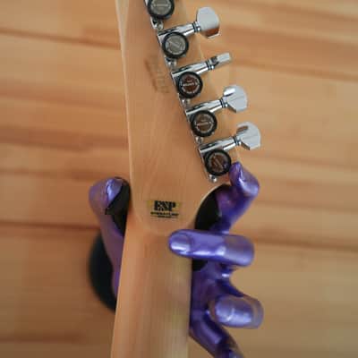 ESP Alexi Laiho Signature Ripped 2021 - Present - Purple Fade Satin with Pinstripes image 11