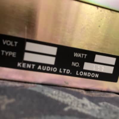Very Rare! Kent Audio SA 31 RTA Spectrum Analyser image 12