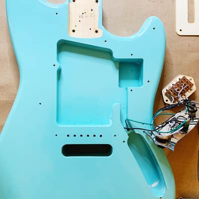 WOW! RARE PRE-PRODUCTION(?) Squier Paranormal Cyclone - Unique Color (READ DESCRIPTION) image 16