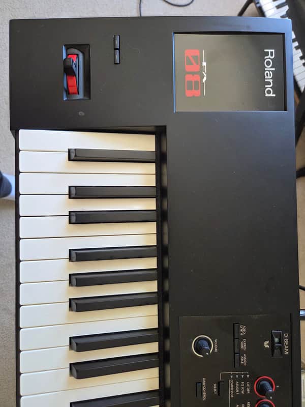 Roland FA-08 88-Key Workstation Keyboard 2022 - Present - Black image 1