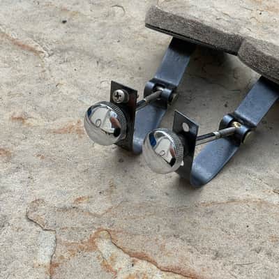 Immagine Pair (2) Sonor Bass Drum Muffler Tone Controls Floor Tom Phonic Large - 2