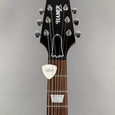 Hamer Archtop XT Serie red flame Top inkl. original Gigbag Tasche image 4
