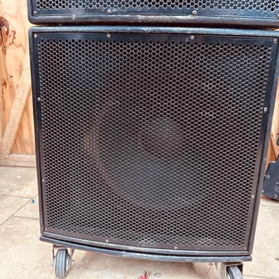 EAW LA118 18" Subwoofers – PAIR - with 2 Dollies - Tested & Working #1 & 2 image 2
