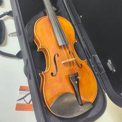 Vintage 1994 Franz Sandner Step-Up Violin, Made in Germany, with Case and Bow image 3