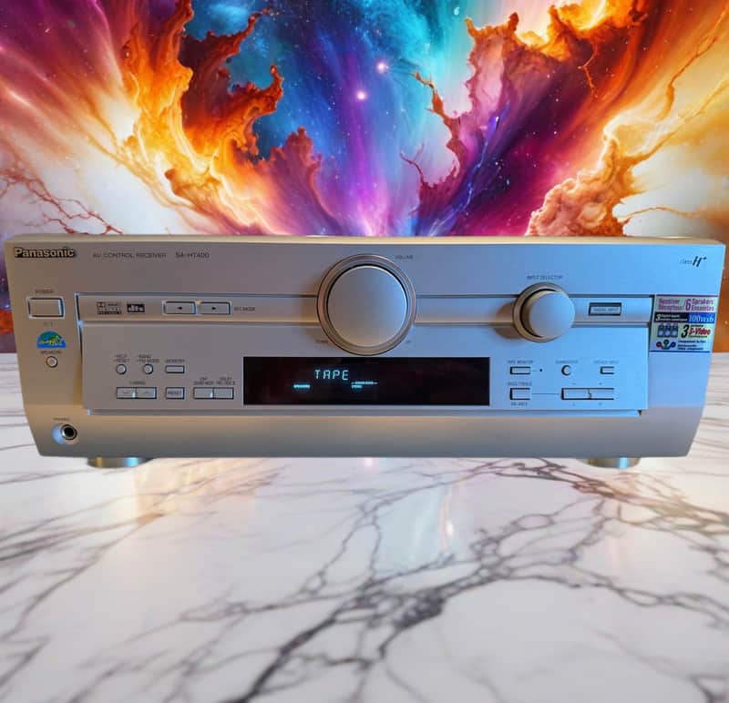 Vintage Panasonic SA-HT400 100WPC 5.1 CH BEAST🔥 Sounds Great! Serviced Beauty🎶