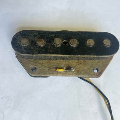 Vintage Fender Telecaster bridge pickup - Grey bottom / staggered poles - 6.06 Kohms image 1