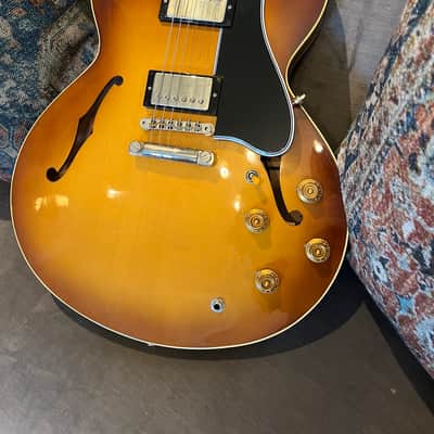 Ken McKay ES-335 2020 - Tobacco/Iced Tea Sunburst image 2