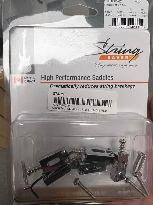 Graph Tech SS Classic Strat & Tele Stainless image 1