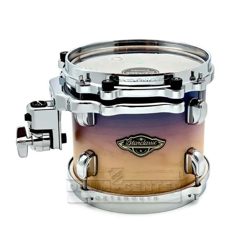 Tama Starclassic Walnut/Birch Tom 8x7 Satin Purple Atmosphere Fade image 1