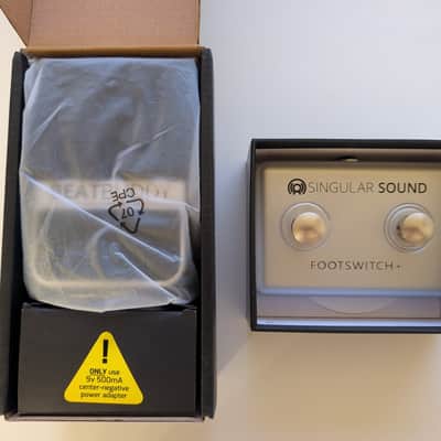Singular Sound BeatBuddy Drum Machine Pedal + Footswitch+ Bundle — Mint, Complete with Boxes & Accessories image 4