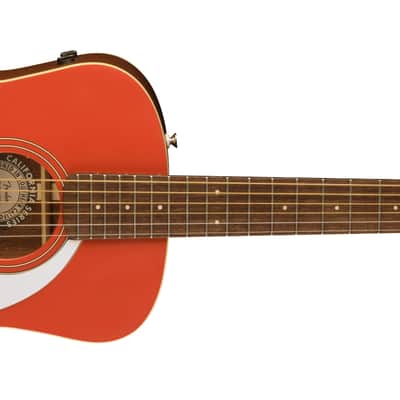 FENDER - Malibu Player  Walnut Fingerboard  White Pickguard  Fiesta Red - 0970722540 image 3
