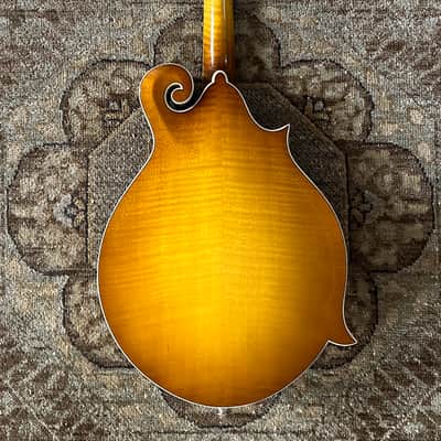 Eastman MD615L-GB Left Handed F-Style Mandolin in Goldburst w/ Hard Case & Free Pro Setup image 6