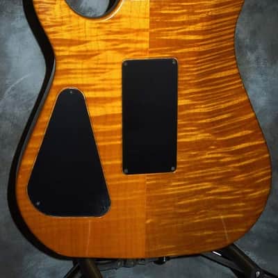 Hamer Californian 1991 Aztec Gold, Solid Flamed Maple body image 5