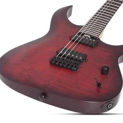 Schecter Sunset-6 Extreme Scarlet Burst image 3