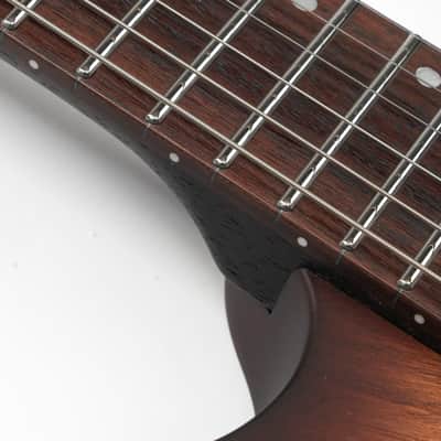 EART EXP-H6-ULTRA, Roasted Bookmatch Mahongay,24 Stainless Steel Frets image 5
