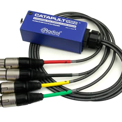Radial Catapult Mini TX Cat 5/6 Audio Snake Module with Female XLR Connectors image 1