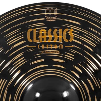 Meinl Classics Custom 16" Dark Thin Crash CC16TDAC image 4