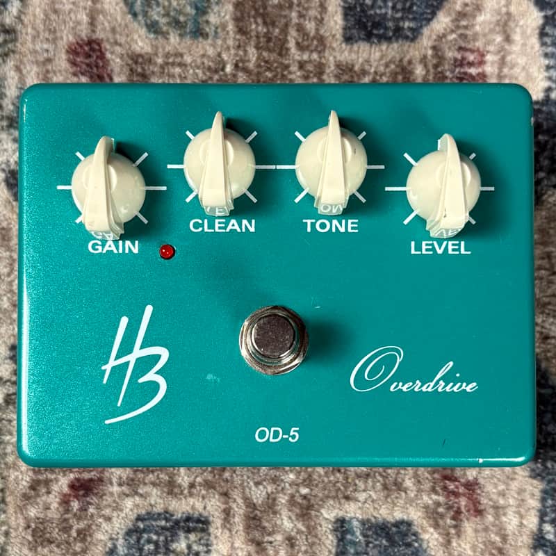 Harley Benton OD5 Overdrive Guitar Effect Pedal! image 1