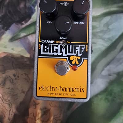 Electro-Harmonix Op Amp Big Muff Pi Reissue 2017 - Present - Black/Orange image 2