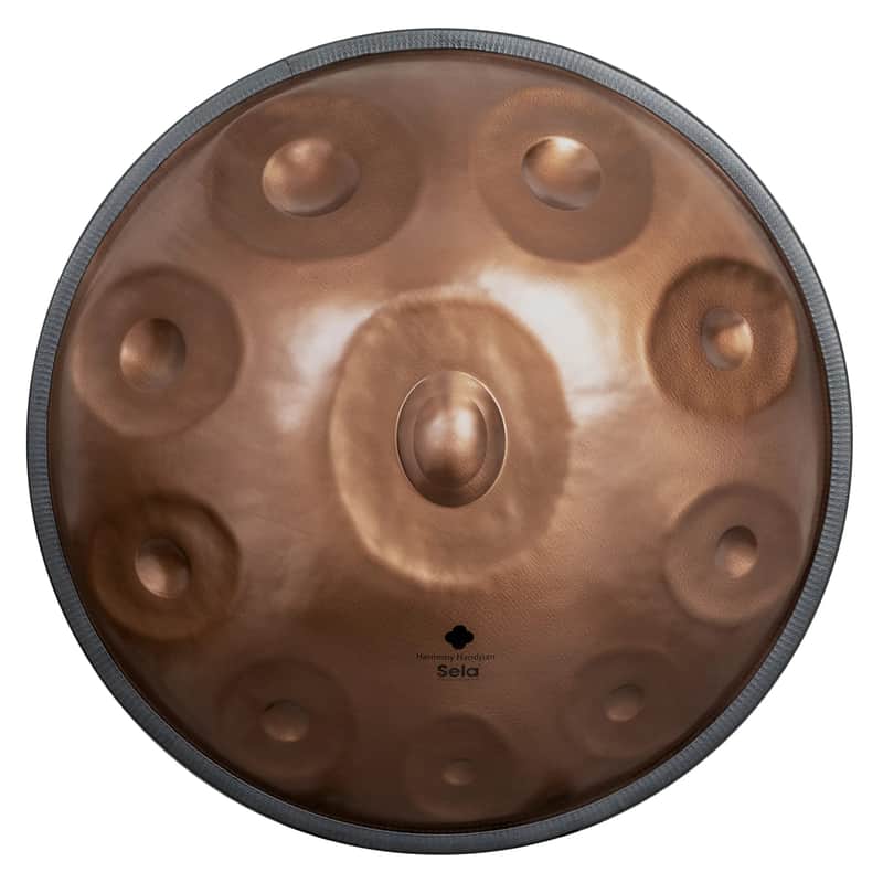 Sela Harmony Ember Steel Handpan 10 notes - D Kurd Bild 1